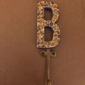 Liberty for Anthropologie “B” hook